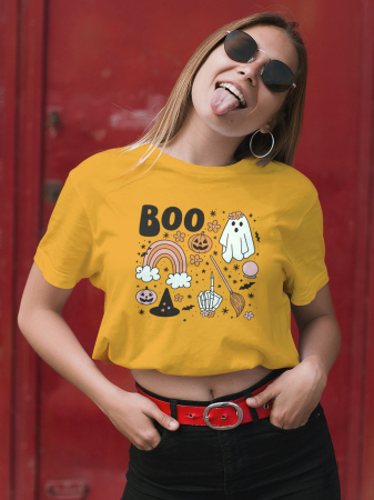 Colectia Halloween - Tricou unisex 100% bumbac colectia Spooky Halloween