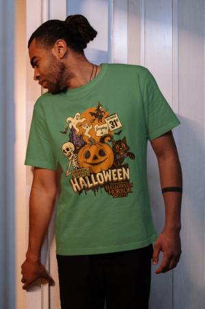 Pentru femei - Tricou unisex 100% bumbac colectia Spooky Halloween