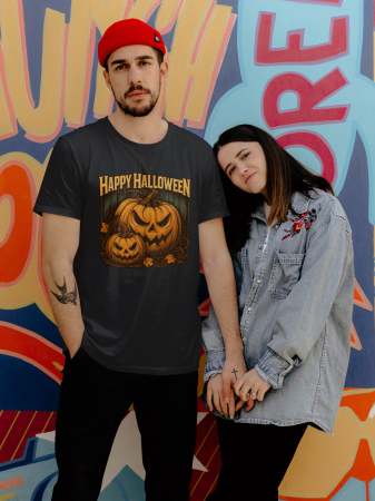 Colectia Halloween - Tricou unisex 100% bumbac colectia Spooky Halloween