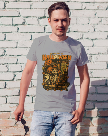 Colectia Halloween - Tricou unisex 100% bumbac colectia Spooky Halloween