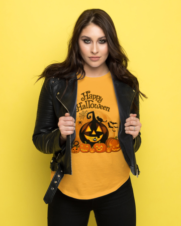Pentru femei - Tricou unisex 100% bumbac colectia Spooky Halloween