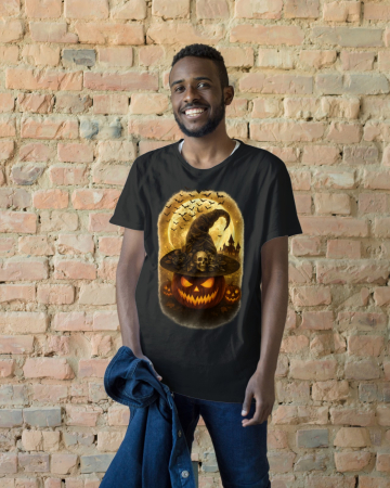 Colectia Halloween - Tricou unisex 100% bumbac colectia Spooky Halloween