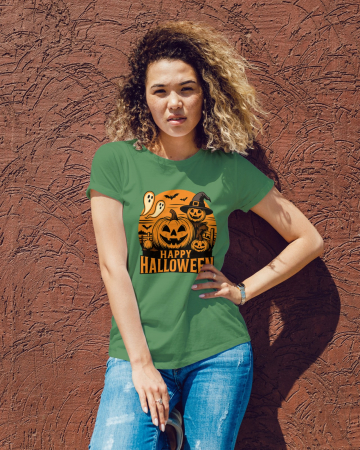 Pentru barbati - Tricou unisex 100% bumbac colectia Spooky Halloween