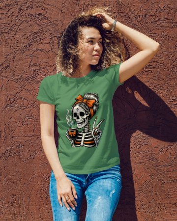 Pentru femei - Tricou unisex 100% bumbac colectia Spooky Halloween