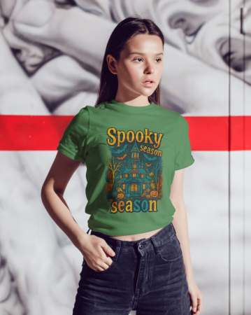 Pentru femei - Tricou unisex 100% bumbac colectia Spooky Halloween