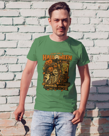 Colectia Halloween - Tricou unisex 100% bumbac colectia Spooky Halloween