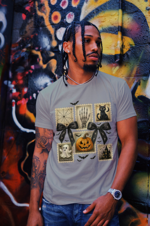 Colectia Halloween - Tricou unisex 100% bumbac colectia Spooky Halloween