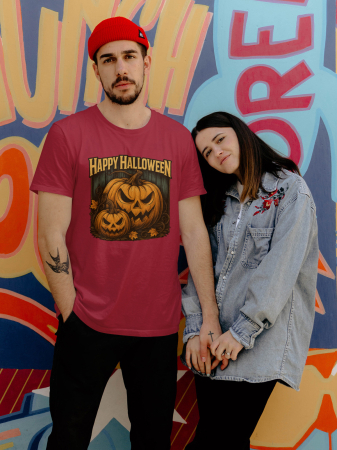 Colectia Halloween - Tricou unisex 100% bumbac colectia Spooky Halloween