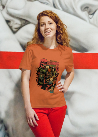 Colectia Halloween - Tricou unisex 100% bumbac colectia Spooky Halloween