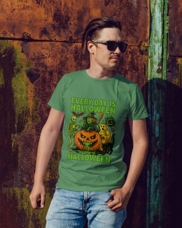 Pentru femei - Tricou unisex 100% bumbac colectia Spooky Halloween