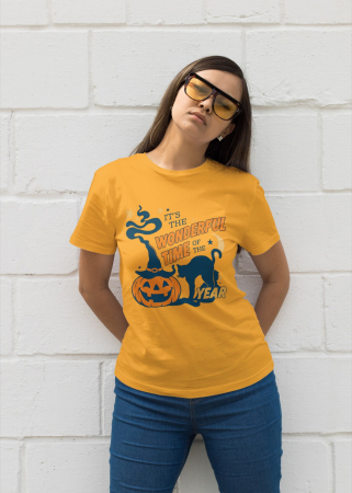 Colectia Halloween - Tricou unisex 100% bumbac colectia Spooky Halloween