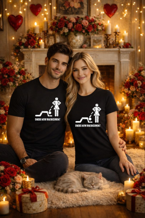 Tricouri unisex - Tricou unisex 100% Bumbac personalizat Colectia Valentine’s Day, Dragobete, cadou cupluri