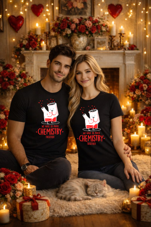 Valentine's Day - Tricou unisex 100% Bumbac personalizat Colectia Valentine’s Day, Dragobete, cadou cupluri