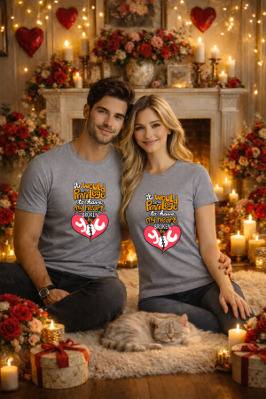 Tricouri unisex - Tricou unisex 100% Bumbac personalizat Colectia Valentine’s Day, Dragobete, cadou cupluri