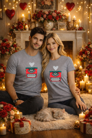 Tricouri unisex - Tricou unisex 100% Bumbac personalizat Colectia Valentine’s Day, Dragobete, cadou cupluri