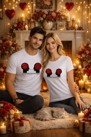 Tricouri unisex - Tricou unisex 100% Bumbac personalizat Colectia Valentine’s Day, Dragobete, cadou cupluri