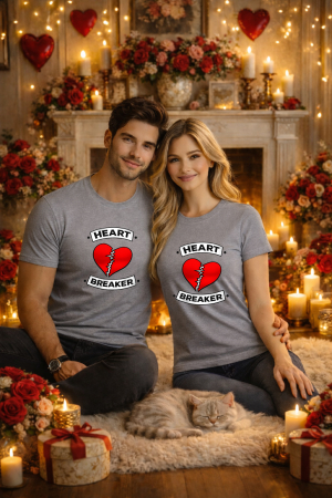 Tricouri unisex - Tricou unisex 100% Bumbac personalizat Colectia Valentine’s Day, Dragobete, cadou cupluri