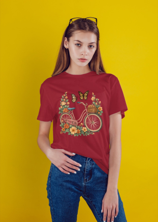 Pentru femei - Tricou personalizat premium 100% bumbac