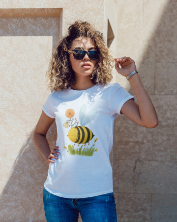 Colectia Flower Power - Tricou personalizat premium 100% bumbac