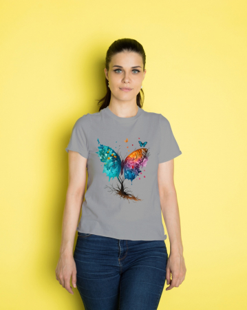 Colectia Flower Power - Tricou personalizat premium 100% bumbac