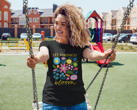 Colectia Flower Power - Tricou personalizat premium 100% bumbac
