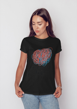 Colectia Flower Power - Tricou personalizat premium 100% bumbac