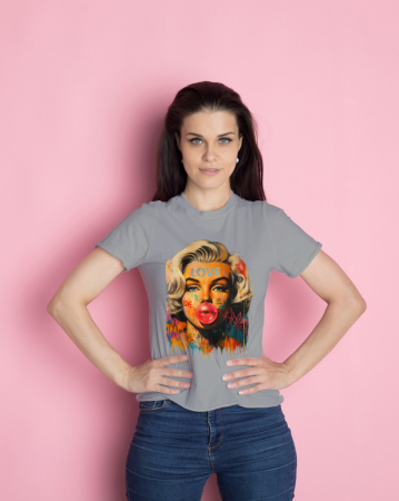 Colectia Flower Power - Tricou personalizat premium 100% bumbac