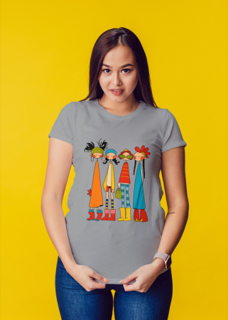 Colectia Flower Power - Tricou personalizat premium 100% bumbac