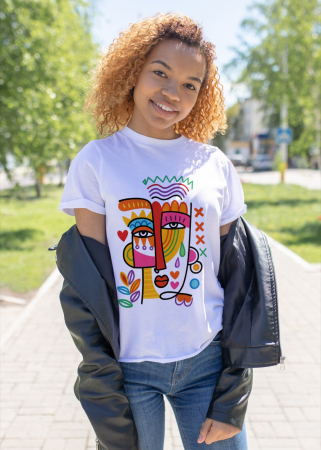 Colectia Flower Power - Tricou personalizat premium 100% bumbac