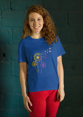 Colectia Flower Power - Tricou personalizat premium 100% bumbac