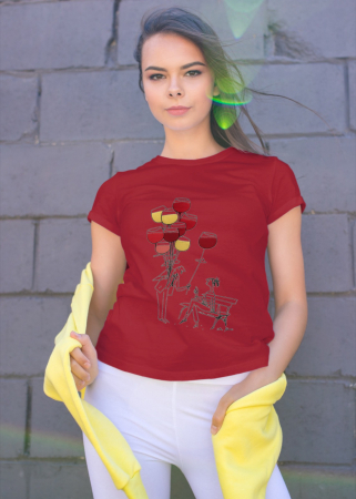 Pentru femei - Tricou personalizat premium 100% bumbac