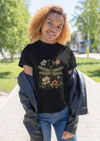 Colectia Flower Power - Tricou personalizat premium 100% bumbac