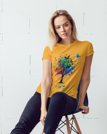 Pentru femei - Tricou personalizat premium 100% bumbac