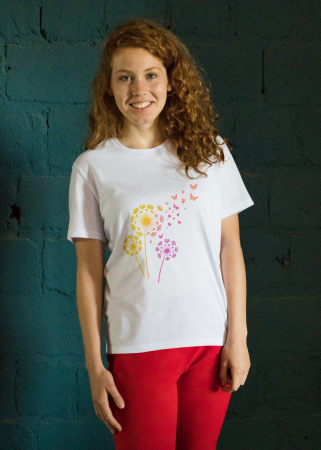 Colectia Flower Power - Tricou personalizat premium 100% bumbac