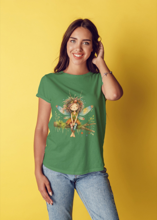 Colectia Flower Power - Tricou personalizat premium 100% bumbac