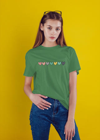 Colectia Flower Power - Tricou personalizat premium 100% bumbac