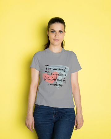 Colectia Flower Power - Tricou personalizat premium 100% bumbac