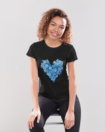 Colectia Flower Power - Tricou personalizat premium 100% bumbac