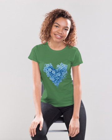 Colectia Flower Power - Tricou personalizat premium 100% bumbac