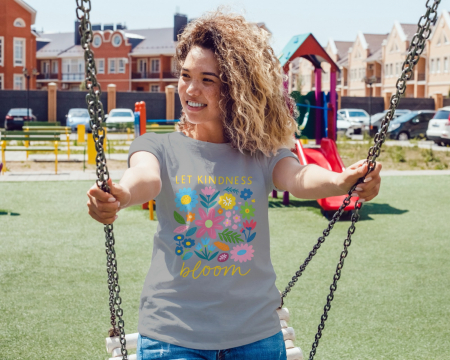 Colectia Flower Power - Tricou personalizat premium 100% bumbac