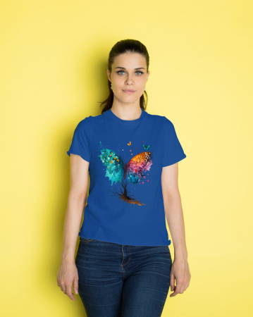Colectia Flower Power - Tricou personalizat premium 100% bumbac