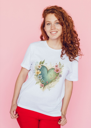 Colectia Flower Power - Tricou personalizat premium 100% bumbac