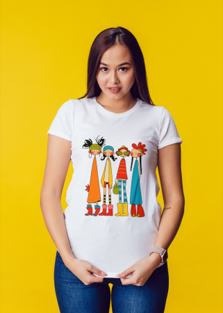 Colectia Flower Power - Tricou personalizat premium 100% bumbac