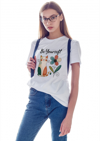 Colectia Flower Power - Tricou personalizat premium 100% bumbac