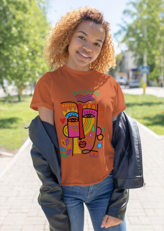 Pentru femei - Tricou personalizat premium 100% bumbac