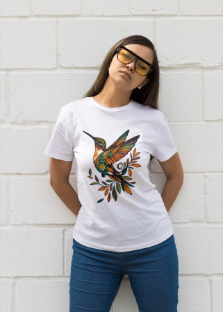 Colectia Flower Power - Tricou personalizat premium 100% bumbac