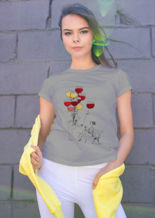 Colectia Flower Power - Tricou personalizat premium 100% bumbac