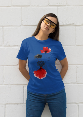 Colectia Flower Power - Tricou personalizat premium 100% bumbac
