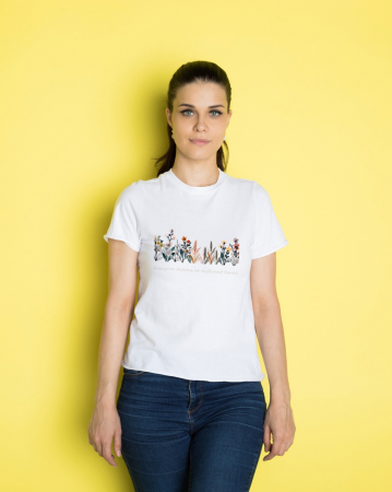 Colectia Flower Power - Tricou personalizat premium 100% bumbac