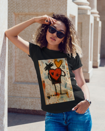 Colectia Flower Power - Tricou personalizat premium 100% bumbac